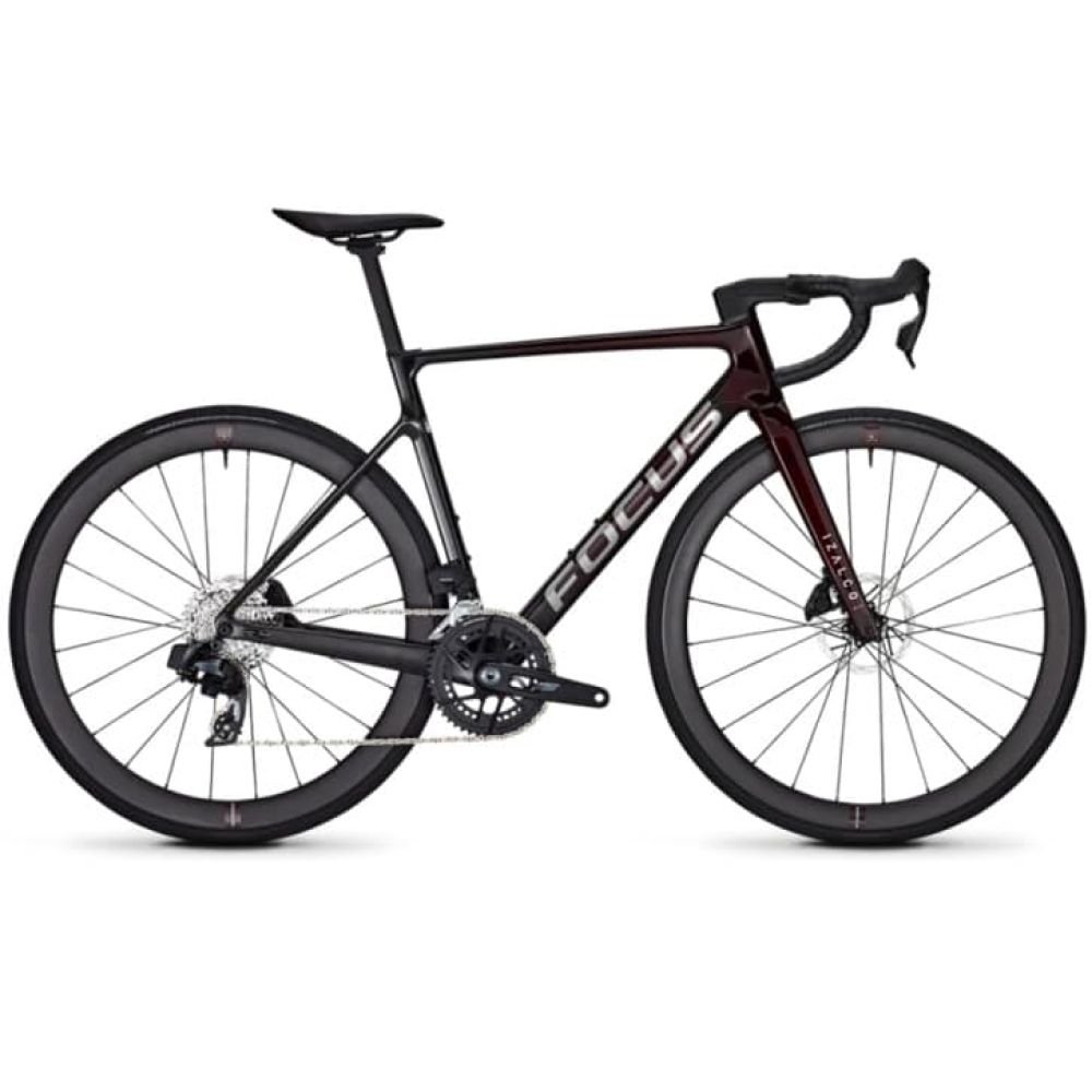 Focus Izalco Max 8.9 red tinted/black metallic 2026 - RH-XL