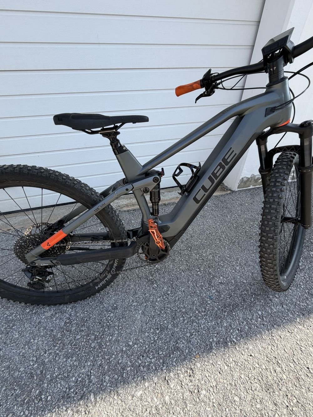 Cube Stereo Hybrid 120 TM 625 29" L  flashgrey'n'orange