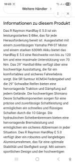 Produktbild 7 von Raymon Hardray E-Nine 5.0