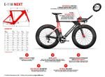 Produktbild 2 von Argon 18 E-118 Next – High-End Triathlonrad mit Di2, Powermeter, Scheibenrad