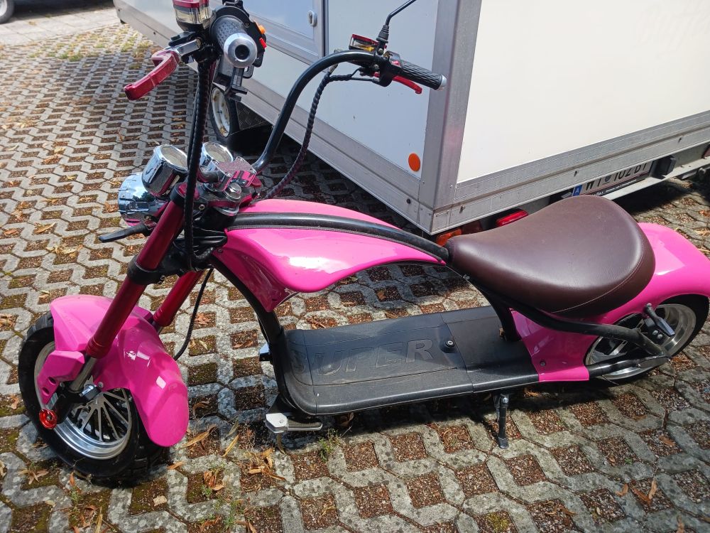 E-Scooter "Chopper style"