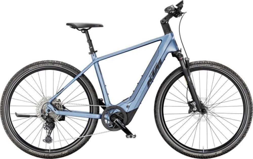 KTM Macina Cross CX 810 H steel blue 2026 - RH 46 cm