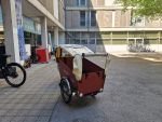 Produktbild 8 von Bakfiets NL CargoTrike Classic Narrow Lastenrad Cargo Bike Kinder Transporter Lastenfahrrad Dreirad Elektro Dog Hund
