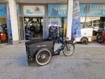Produktbild 9 von E-Cargo Lastenrad Cargo Bike Kinder Hund Transporter Lastenfahrrad Dreirad E-Bike Elektro Rad