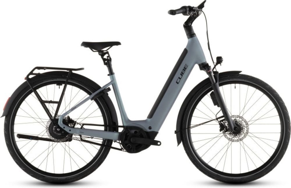 Cube Supreme Hybrid Deluxe SLX 600 seagrey´n´black 2026 Easy Entry - RH 46 cm