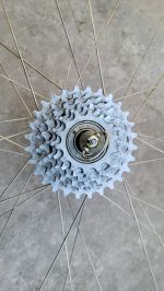 Produktbild 4 von Campagnolo Record Laufradsatz mit Campagnolo Omega-19 Felgen – 28 Zoll, 6‑fach, Vintage‑Rennrad