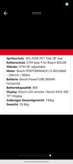Produktbild 3 von KTM Macina Tour CX 810 trekking E-Bike