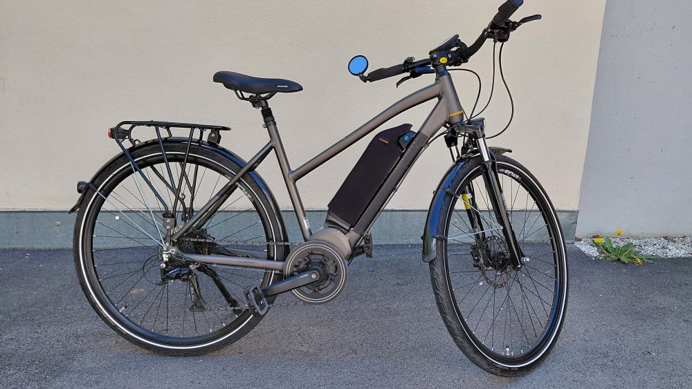 Gut gepflegtes Prophete E-Bike Alu-Trekking 28" AEG Entdecker e8.7 Damen E-Trekkingbike Prophete samt 2 ÖAMTC geprüften Akkus