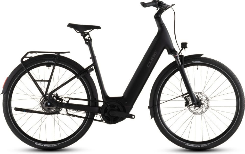 Cube Supreme RT Hybrid Deluxe EX 600 black´n´chrome 2026 Easy Entry - RH 46 cm