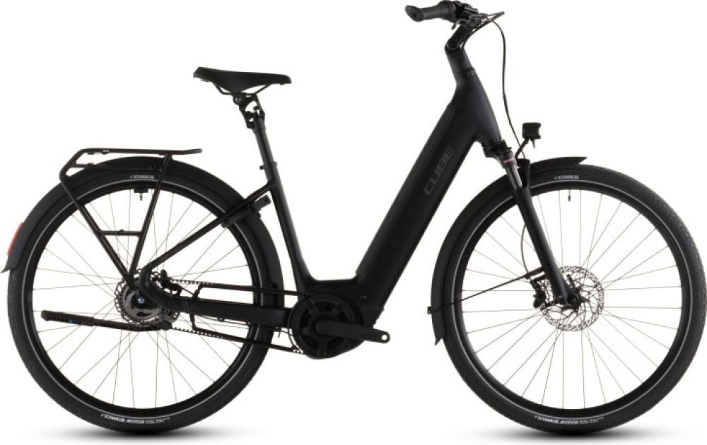 Cube Supreme RT Hybrid Deluxe EX 600 black´n´chrome 2026 Easy Entry - RH 50 cm