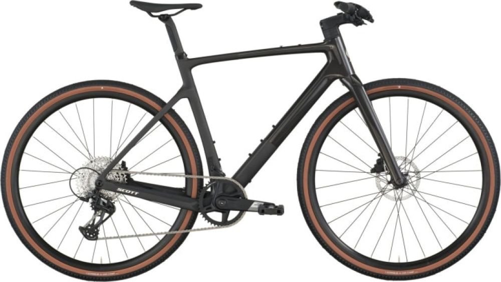 Scott Metrix 10 carbon black 2026 - RH-XL Ausstellungsrad