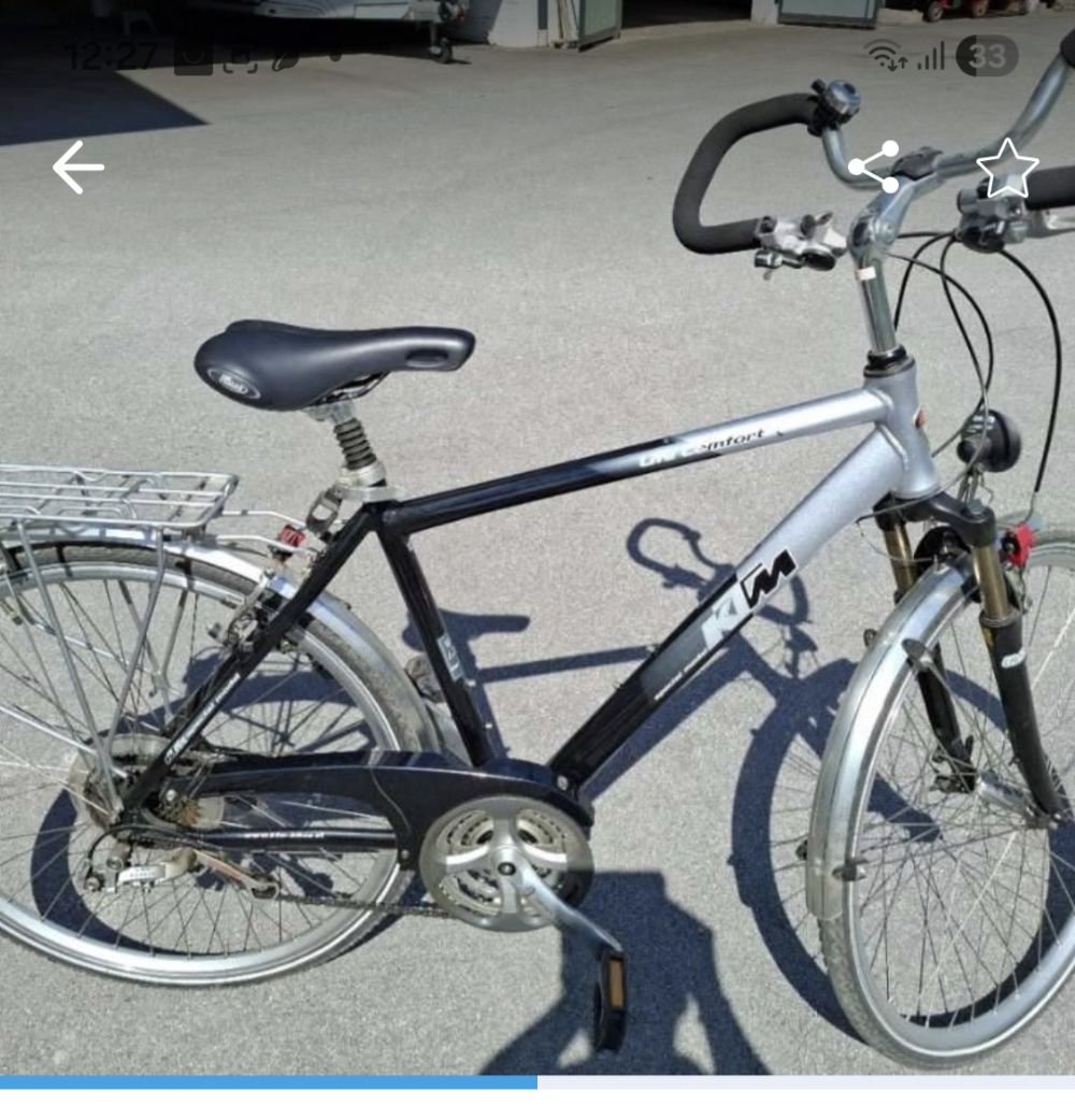 Super bequemes Herrenfahrrad