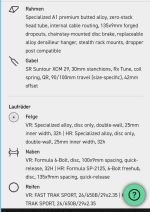 Produktbild 4 von MTB Mountainbike Specialized Birch Taupe Rockhopper M creme beige weiß weiss