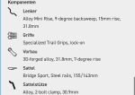 Produktbild 6 von MTB Mountainbike Specialized Birch Taupe Rockhopper M creme beige weiß weiss