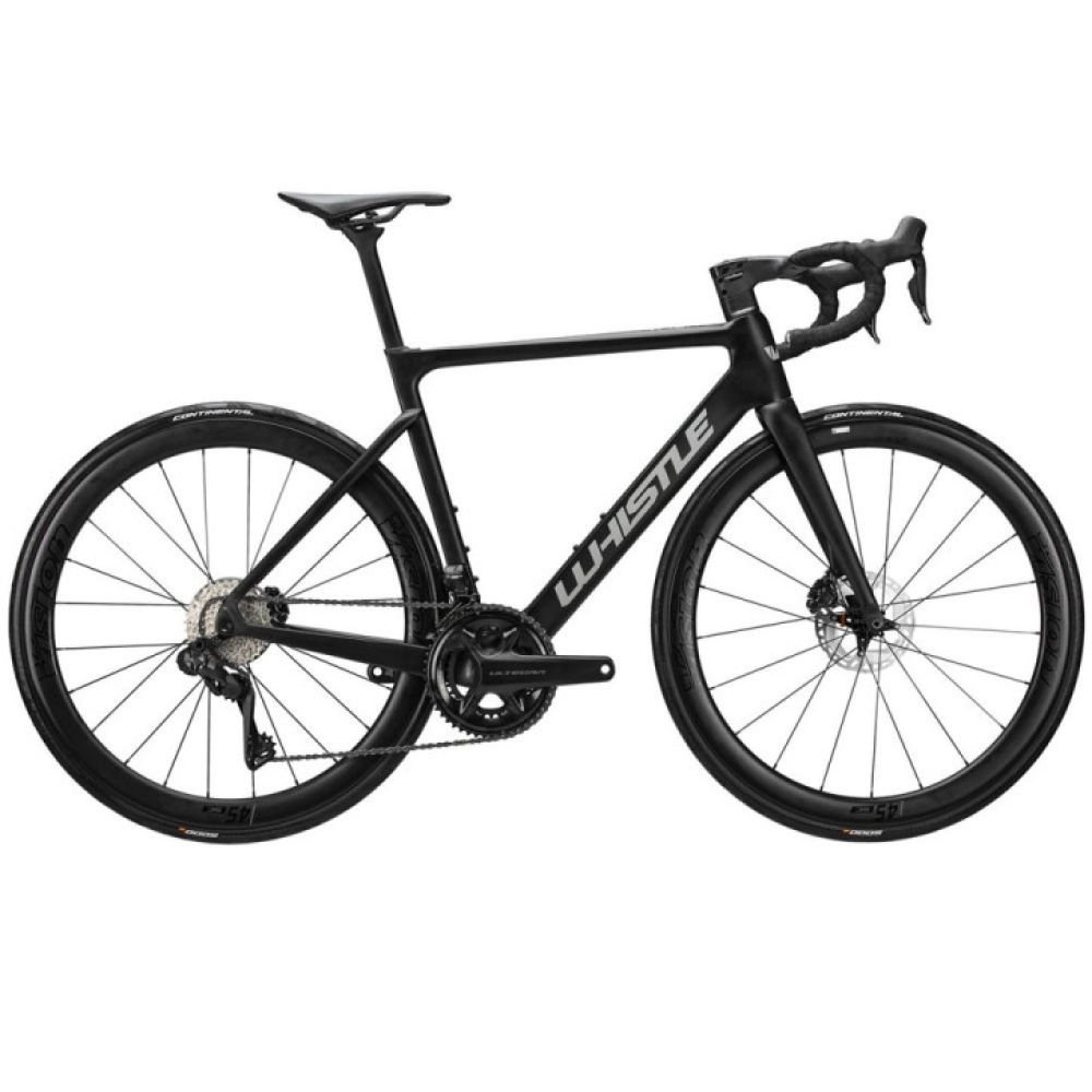 Whistle Vaero Ultegra Di2 black chrome - RH 49 cm