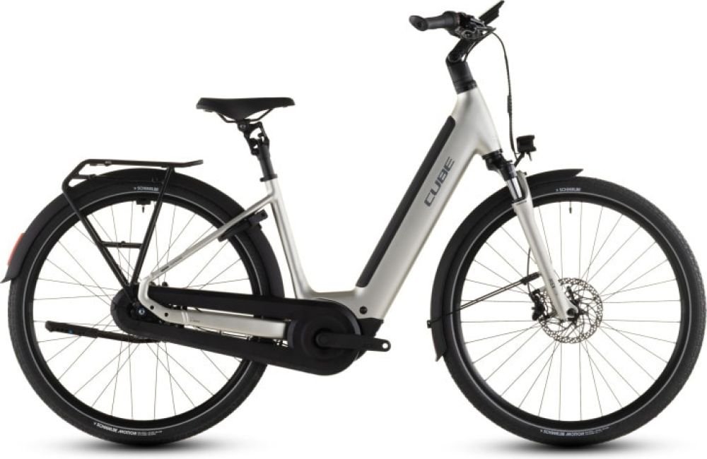 Cube Supreme RT Hybrid Comfort EXC 600 champagne´n´grey 2026 Easy Entry - RH 54 cm
