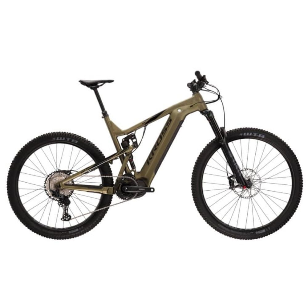 Kross Soil Boost 2.0 green matte black 2023 - RH-L
