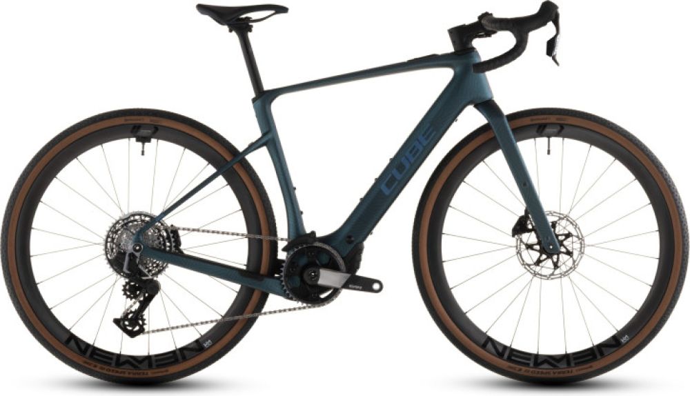 Cube Nuroad Hybrid C:62 SLT 400X royalgreen´n´crisscross 2026 - RH-L