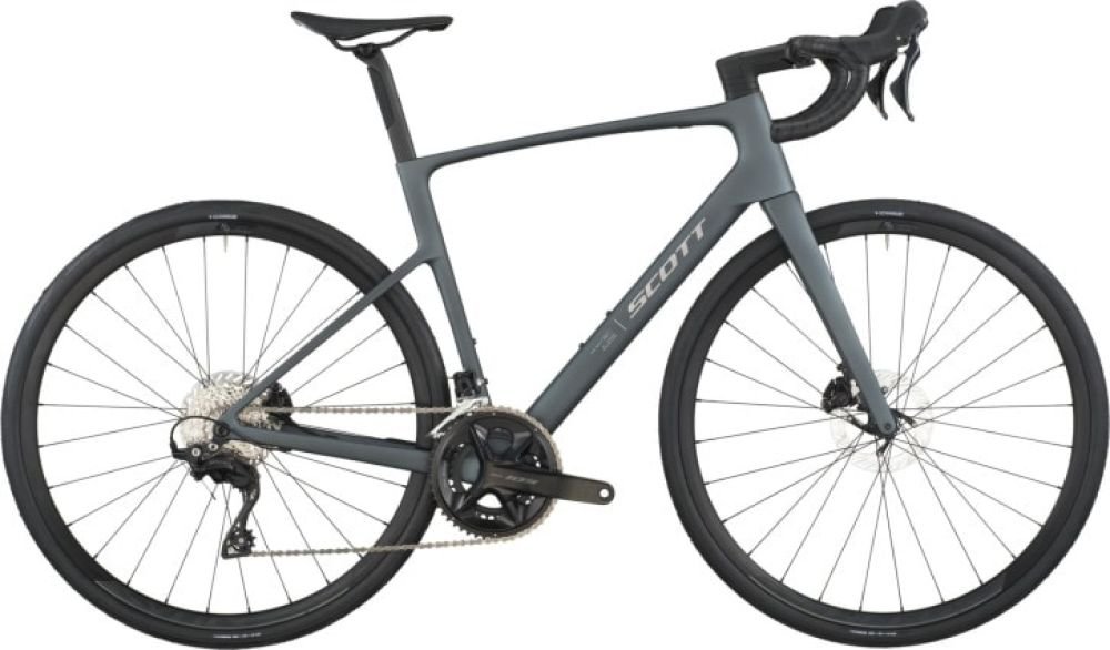 Scott Addict 50 carbon grey 2026 - RH-L