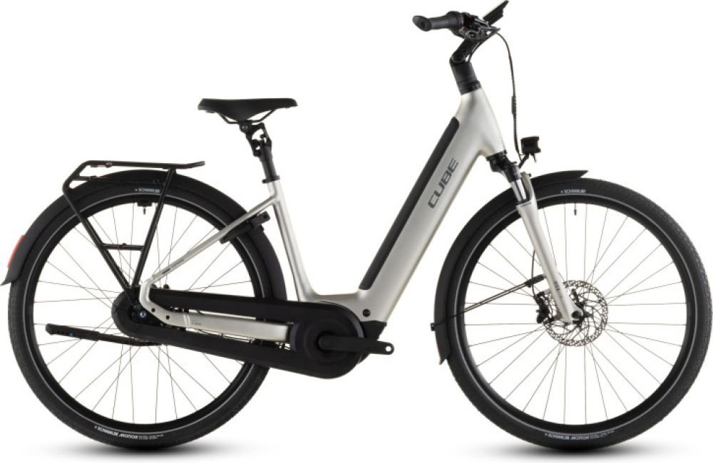 Cube Supreme RT Hybrid Comfort EXC 600 champagne´n´grey 2026 Easy Entry - RH 46 cm