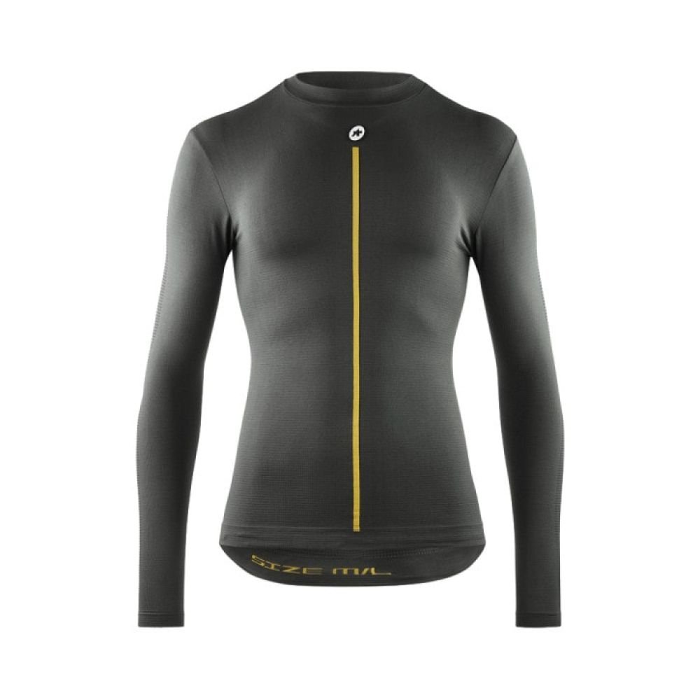 Assos Spring Fall LS Skin Layer P1 anthracite grey - I