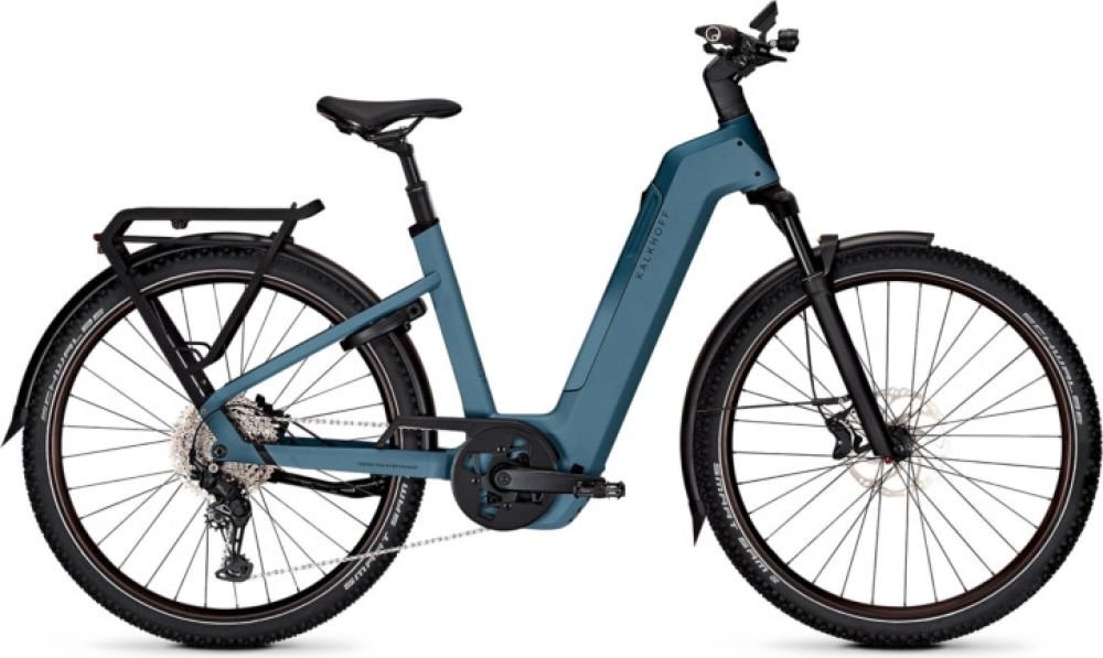 Kalkhoff Entice 5+ Advanced 29" Wave 800Wh duskblue matt 2025 - RH 48 cm