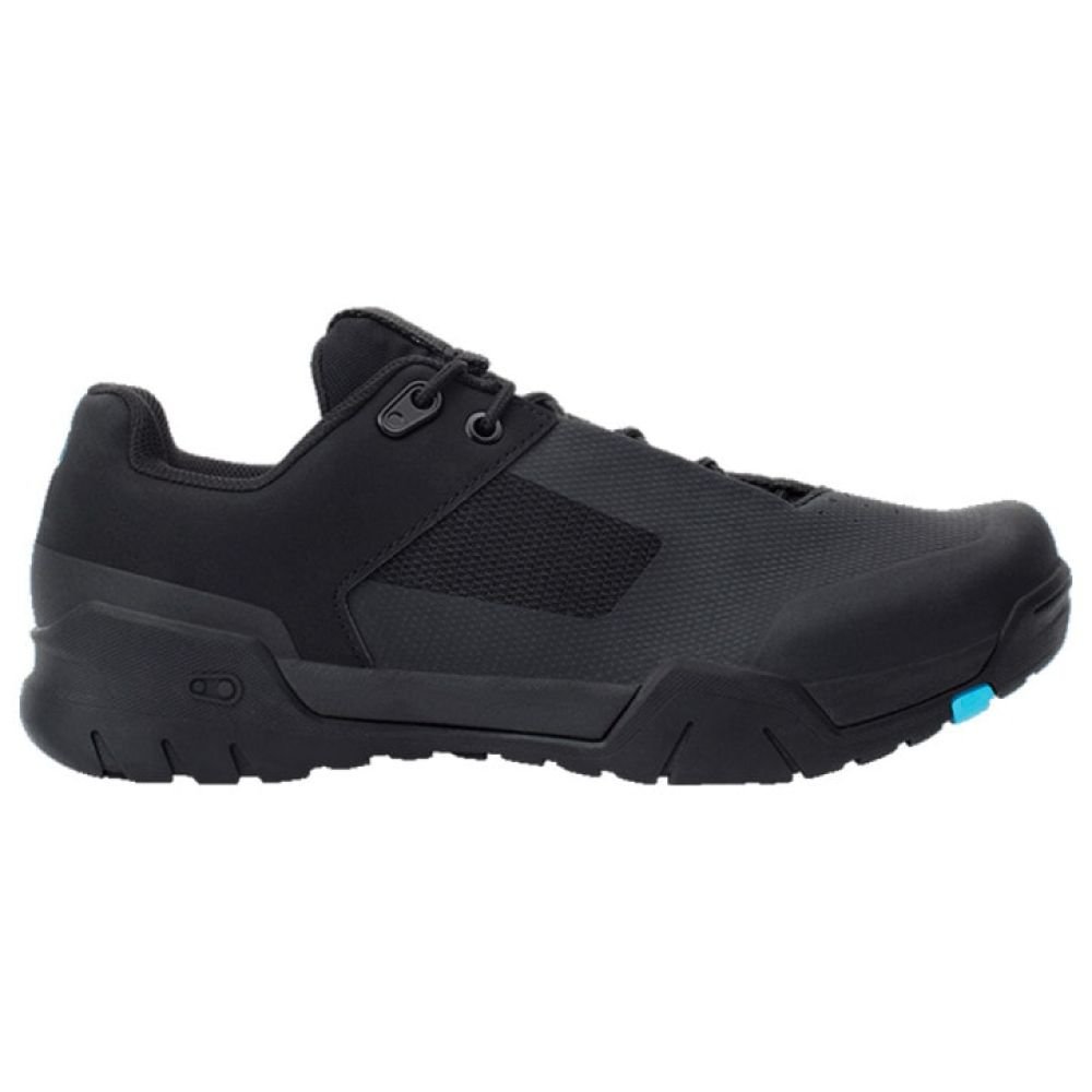 Crankbrothers Shoes Mallet E Lace Clip-in black/blue - black Outsole EUR 42