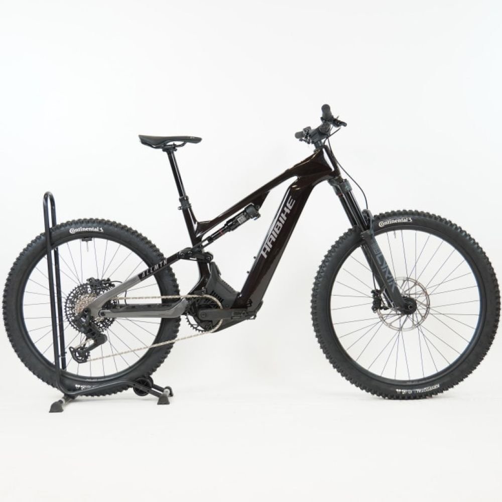 Haibike Allmtn CF 9 black platinum 2026 - RH-M Ausstellungsrad