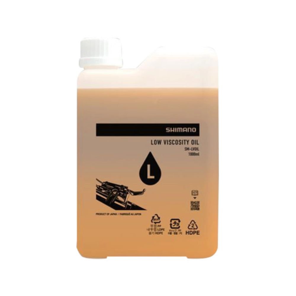 Shimano Bremsöl für Scheibenbremsen mit niedriger Viskosität 1000 ml