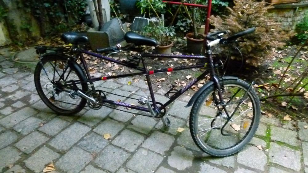 Tandem-Fahrrad