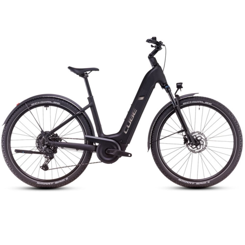 Cube Nuride Hybrid Pro 600 Allroad black´n´bronze 2025 Easy Entry - RH 58 cm