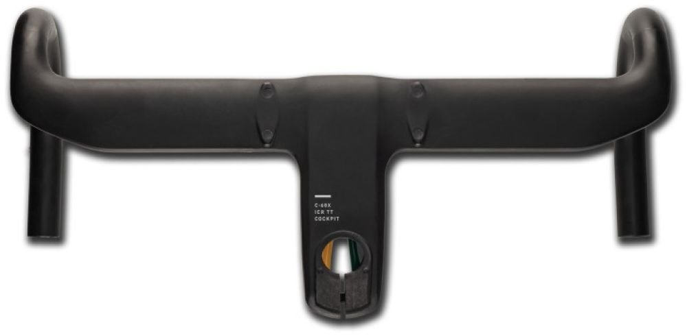 Cube Lenker-Vorbau-Kombination Litening Aero TT Cockpit-System black 400 mm / 90 mm