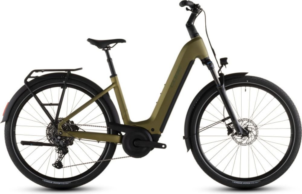 Cube Touring Hybrid Pro 800 goldenlime´n´black 2026 Easy Entry - RH 50 cm