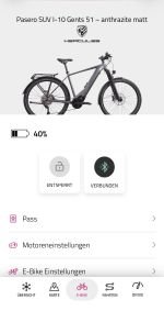 Produktbild 5 von Hercules Pasero SUV I-10 E-Bike – fast neu, nur ca. 125 km, 720 Wh Akku, Brose 90 Nm