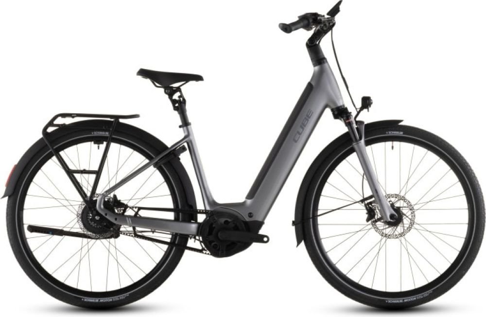 Cube Supreme Hybrid Deluxe Pro 600 quicksilver´n´grey 2026 Easy Entry - RH 46 cm