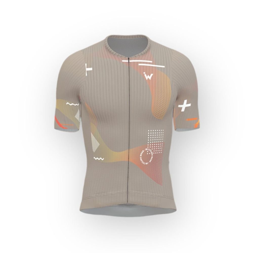IW Cycling Wear Aero Speed Jersey 2.0 garlic beige - L