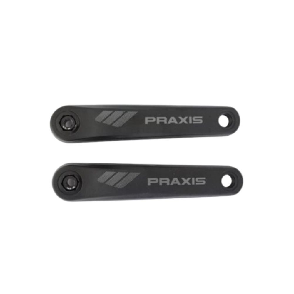 Praxis Kurbelarmsatz E-Crank dark grey 165 mm