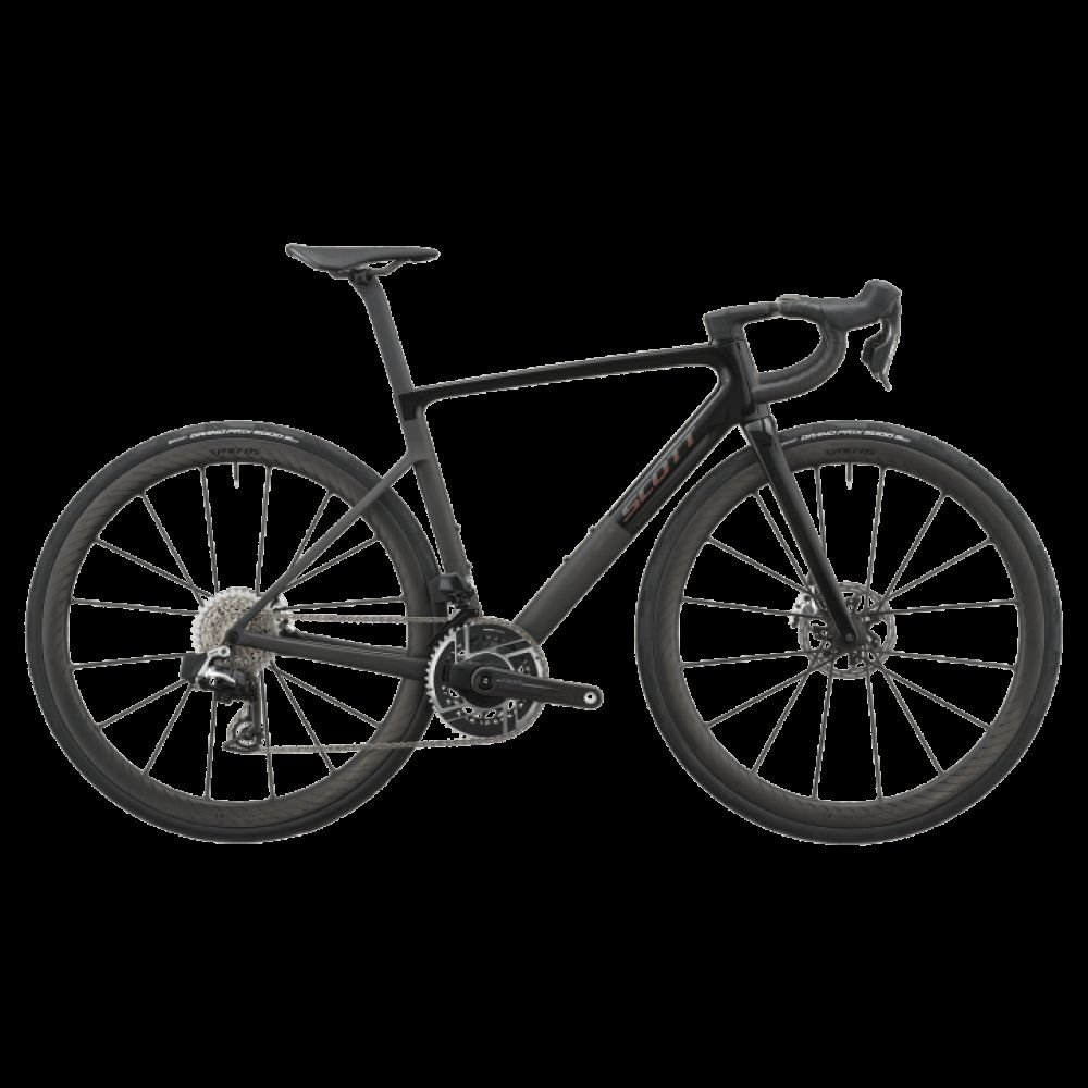 Scott Addict RC Ultimate piano black / carbon black - RH-L