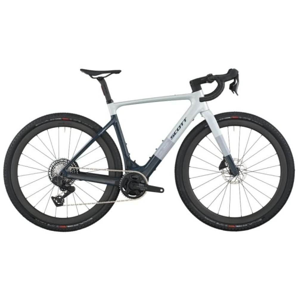 Scott Solace Gravel 20 squid blue / beluga grey - RH-L