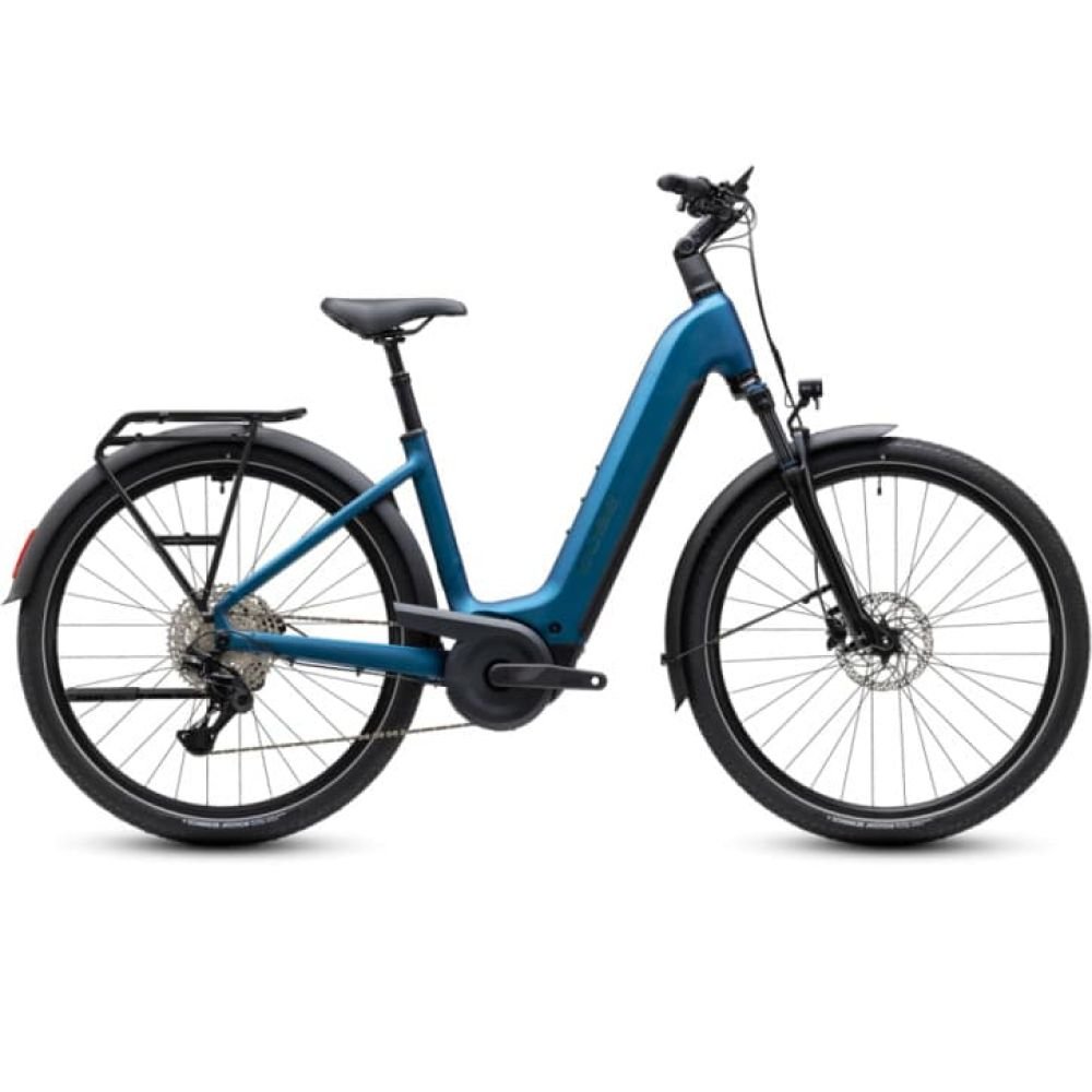 Cube Touring Hybrid Pro 800 electricblue´n´prizm Easy Entry - RH 54 cm