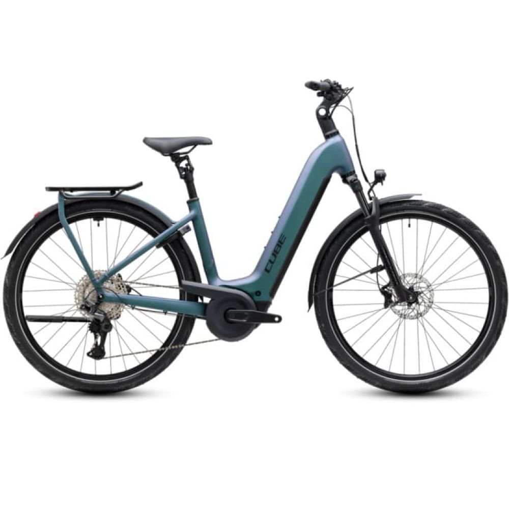Cube Kathmandu Hybrid Pro 800 smaragdgrey´n´black Easy Entry - RH 50 cm