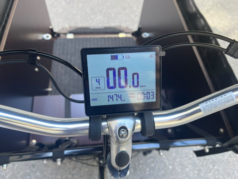 DOG Kinder Elektro Lastenrad Cargo Bike Transporter Lastenfahrrad Dreirad E-Bike