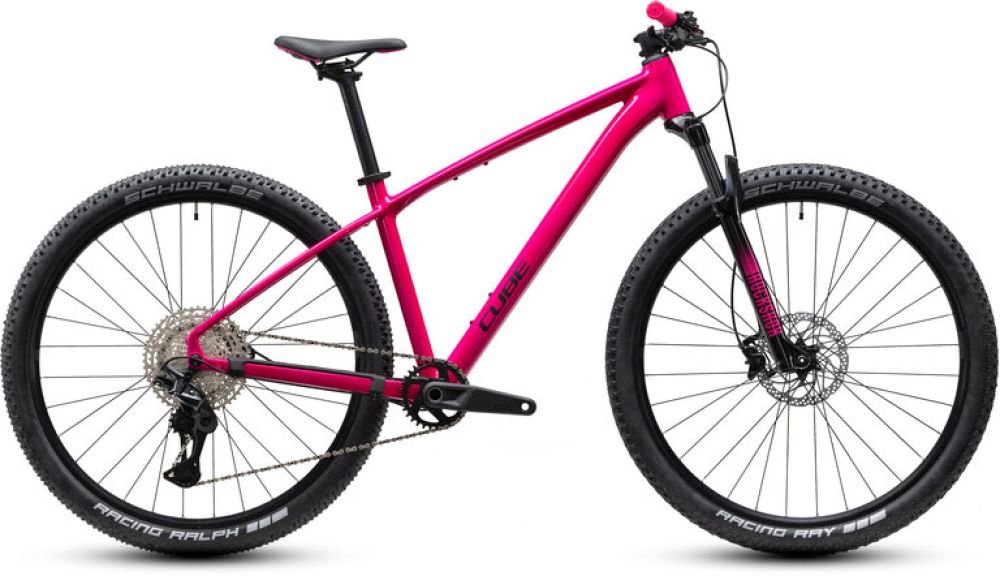 Cube Reaction Pro - fuchsia-black Rahmengröße: M