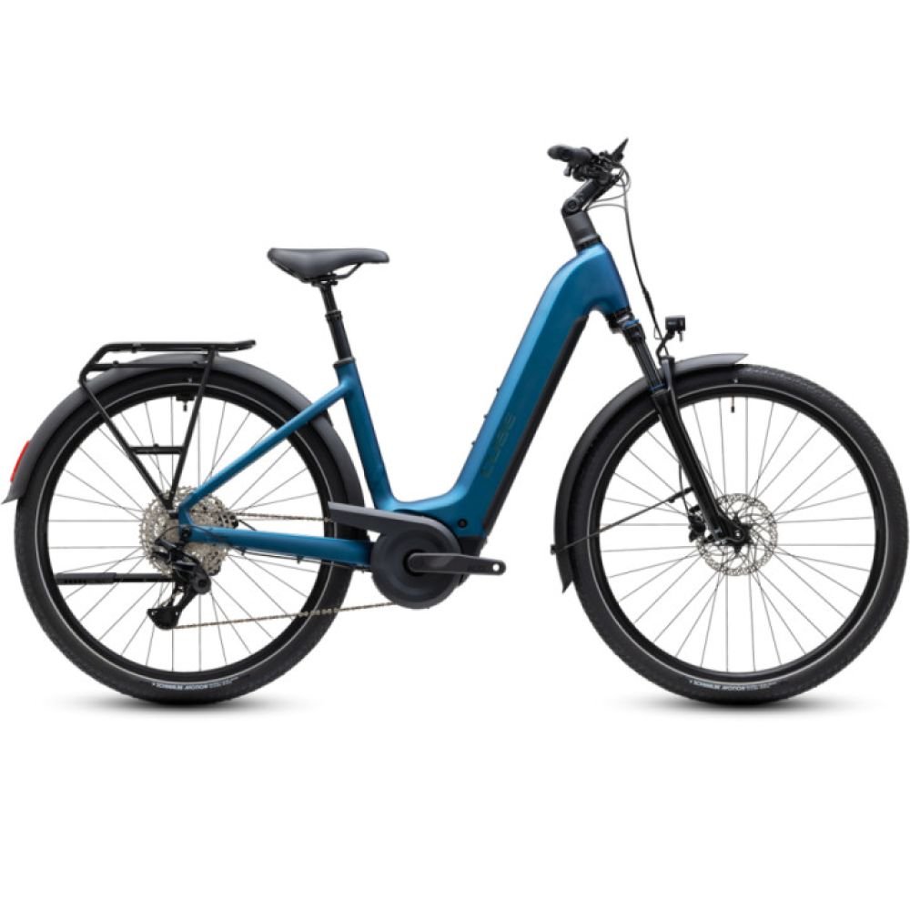 Cube Touring Hybrid Pro 800 electricblue´n´prizm Easy Entry - RH 46 cm