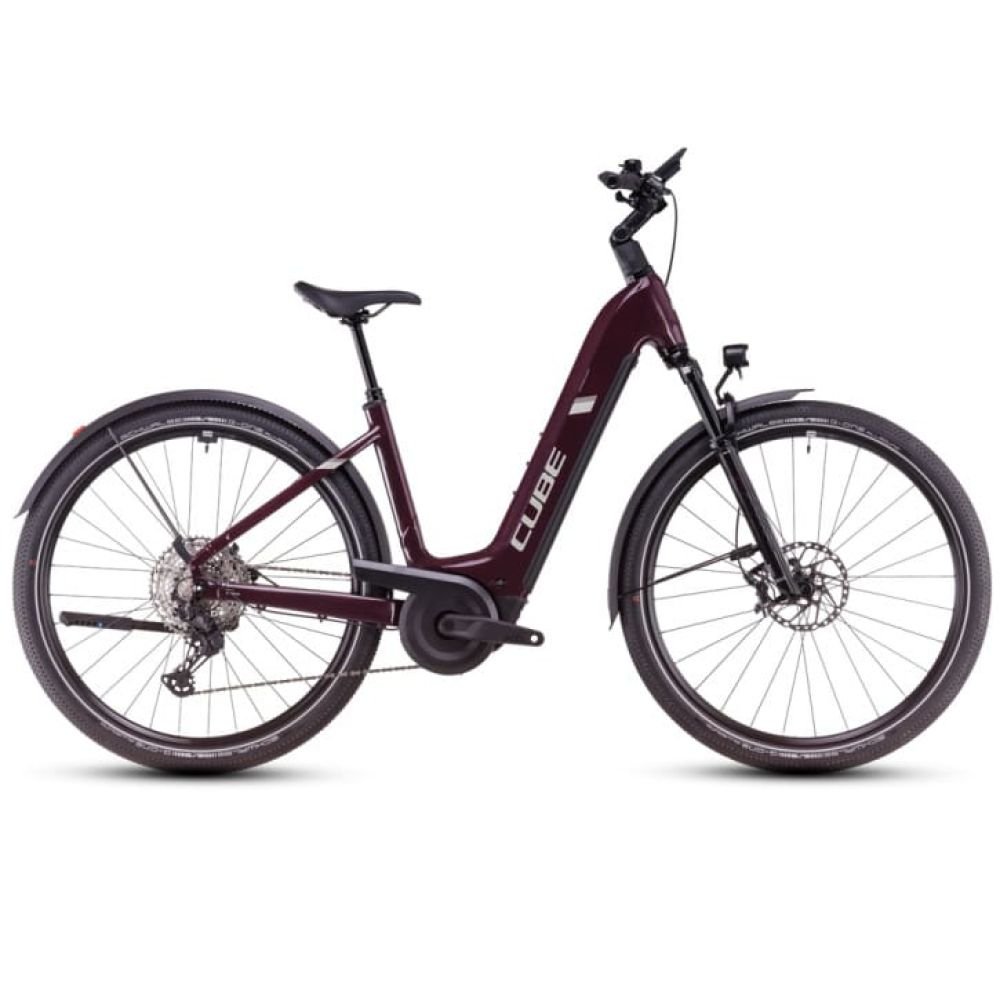 Cube Nuride Hybrid SLX 800 Allroad amarone´n´lunar 2025 Easy Entry - RH 58 cm