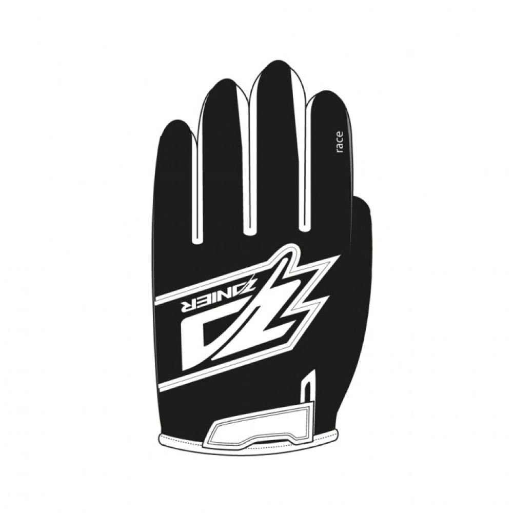 Zanier Gloves DOWNHILL Unisex schwarz S
