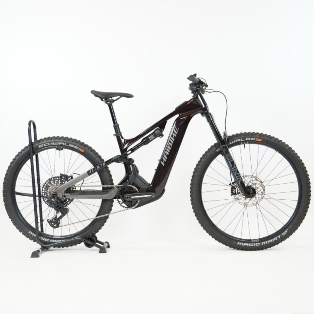 Haibike Allmtn CF 9 black platinum - RH-S Testrad