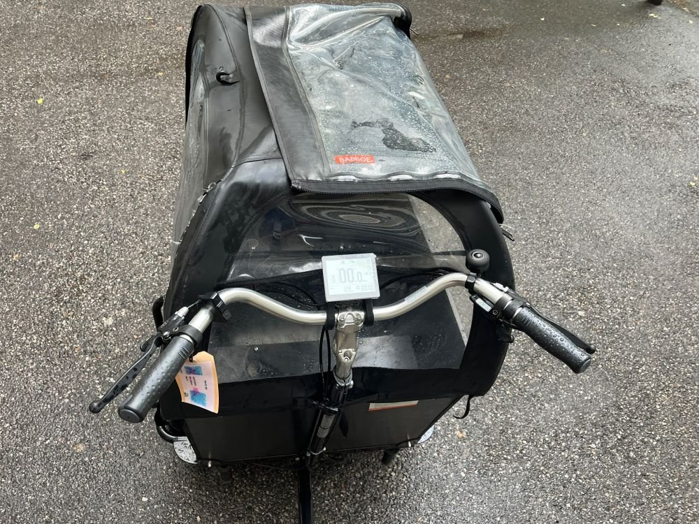 Babboe Big E Kinder Elektro Lastenrad Cargo Bike Transporter Lastenfahrrad Dreirad E-Bike