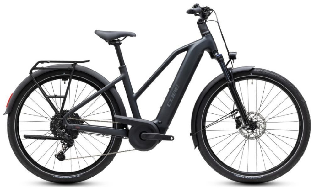 Cube Touring Hybrid ONE 600  grey´n´coolgrey Trapeze - RH 50 cm