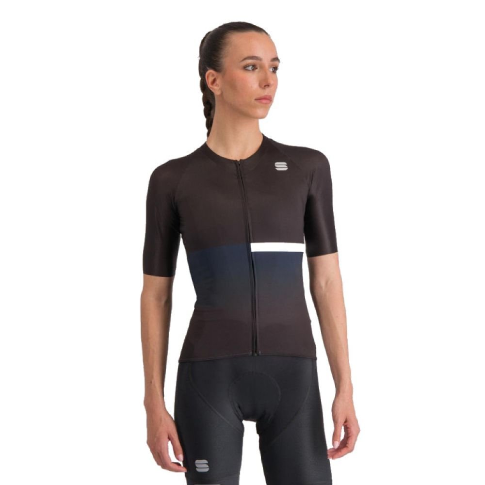 Sportful Bomber W Jersey black white - XS